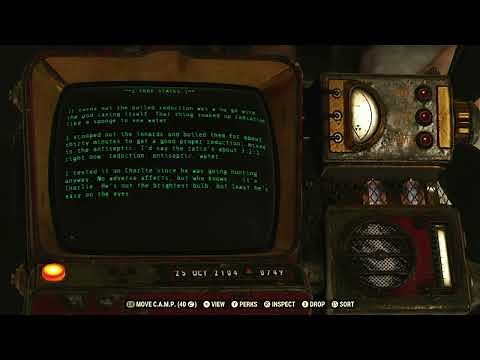 “Ella’s Research” - Fallout 76 Holotape (Quest)