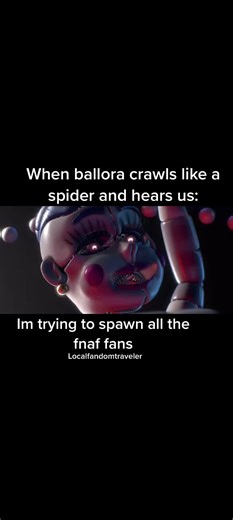 Ballora Spider Crawling - FNAF SL