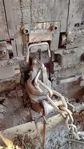 Automatic Steel Chain Bending and Forming Machine Process