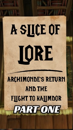 A Slice of Lore: Archimonde’s Return and the Flight to Kalimdor - Part 1 At the height of the Third War in Warcraft III Reign of Chaos, the Burning Legion finally returns in full force. Through the dark ritual of the lich Kel'Thuzad, the demon lord Archimonde is summoned into Azeroth itself. His arrival reshapes the war instantly. The proud magocratic city of Dalaran stands whole and defiant until Archimonde personally annihilates it in a storm of arcane devastation. Towers collapse. The Kirin T