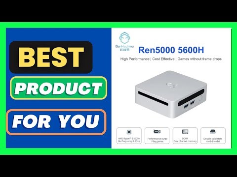 GenMachine AMD Ryzen 5 5600H Mini PC Windows