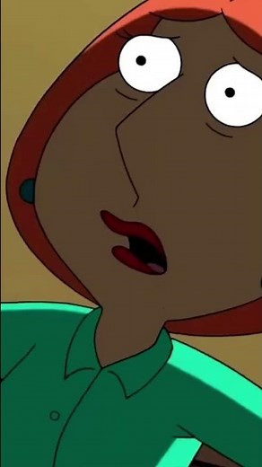Lois screaming Peter except it's a manga panel