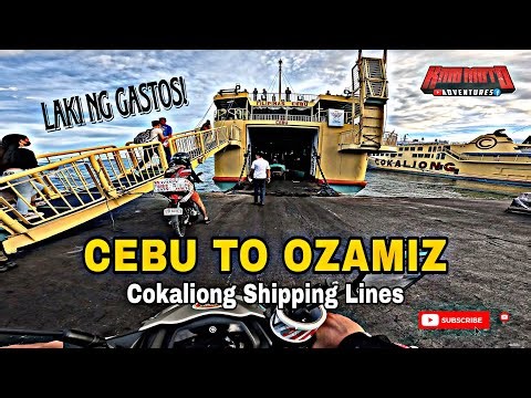 CEBU TO OZAMIZ CITY VIA COKALIONG FERRY | M/V Filipinas Cebu