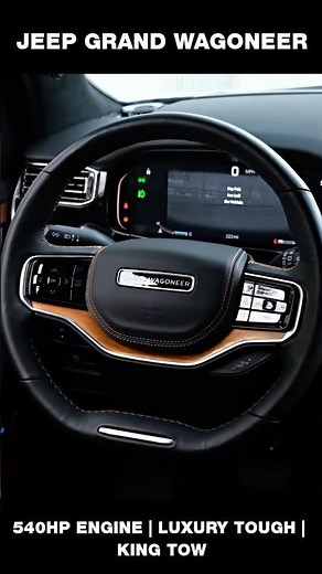 2025 Jeep Grand Wagoneer – 540HP Luxury Tank!