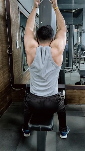 V bar pulldown #nirwalfitnessseries #motivation #back #jaat #trending #workout #shorts #desi #foryou