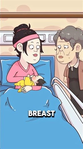 Why There Are Different Breastfeeding Positions 🤱🍼..!!#animation #fypシ #2dshow #health