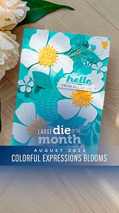 This month's "Colorful Expressions Blooms" large die set is perfect for making cards, decor, and more. Club Members enjoy exclusive benefits: 🗸 First access to club designs 🗸 First access to new arrival collections 🗸 Exclusive deals 🗸10% Off in the Spellbinders Shop 🗸 Earn Creative Rewards 🗸 Monthly inspiration & tutorials 🗸 Past club kits at member pricing Subscribe today to get this design first, cancel anytime. | Spellbinders Paper Arts