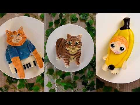 1 Minute of Cat Meme Cakes