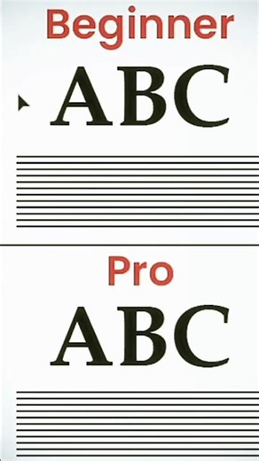 Beginner vs Pro Typography in Illustrator 🔥 | ABC Design Trick | Illustrator Tutorial Shorts