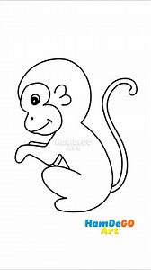 339K views · 2.4K reactions | Qué fácil Como dibujar un lindo mono...