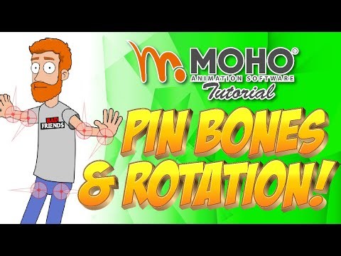 Rigging MOHO Arms and Legs with Pin Bones AND Rotation!
