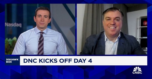 DNC's twin mission is to introduce Kamala Harris and disqualify Trump: Politico's Jonathan Martin