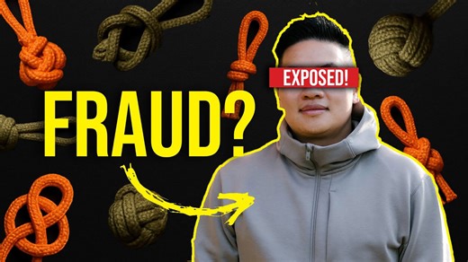 Am I a knot fraud? The 5 knots I actually use