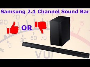 Samsung 2.1 Channel Soundbar with Wireless Subwoofer HW-M450/ZA 2.1 - Review/Overview
