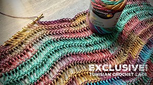 Crochet Tunisian Lace Stitch You Should Learn