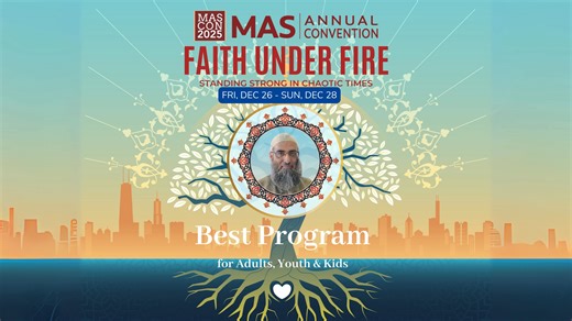 🎁 #MASCON2025 The Biggest Islamic Convention 🎁 Register Today 👉 https://masconvention.org/ The 2025 MAS Convention will feature: ⭐ 50,000 anticipated attendees from almost every state and continent ⭐ Three full-days of convention program ⭐ Over 700 Exhibitor and Sponsor booths ⭐ Over 100 scholars, acclaimed speakers, and world leaders​ ⭐ Distinguished programs for all ages and interests ⭐ Feature activities for children and youth ⭐ A broad array of cultural diversity ⭐ Representation form ove