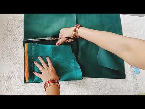 Princes cut Blouse cutting easy method step by step full tutorial /Prince cut Usha designer you 🥻