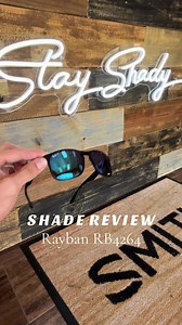 Any Rayban fans out there? These RB4264 frames are a best selling style at the shop 😎 #sunglasses #shades #retail #sunglassecollection #eyewear #fyp #rayban #raybans
