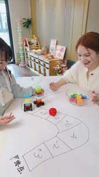 Learning addition and subtraction this way, the child loves it!