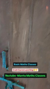 7.6K views · 338 reactions | Crash Course Launching 沈#viralvideos #trandingreels♥️ #studymotivation #studymotivation #shortshorts #bpscexam #hardwork #hardwork #motivation #motivation #motivation #tranding ######## | Mantu Maths Classes | Facebook