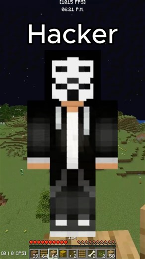 Minecraft Noob vs Pro vs Hacker