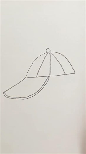 Cool! 🧢#shorts#drawing#hatdrawing#capdrawing#easydrawing#drawingtutorial#art#relaxing