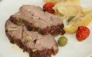 Svinjski vrat s povrćem iz pećnice | Fini Recepti by Crochef