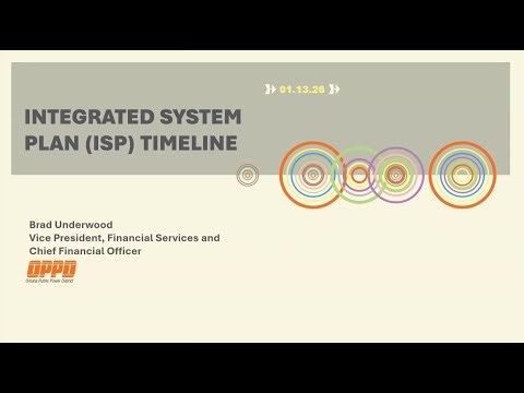 OPPD's 2026 Integrated System Plan (ISP)