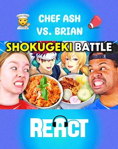 234K views · 12K reactions | We had our own Chef Ash & Brian battle it out in this blind taste test !! ‍ who's team are you on? #React #PVF #food #challenge | People Vs Food By React | Facebook
