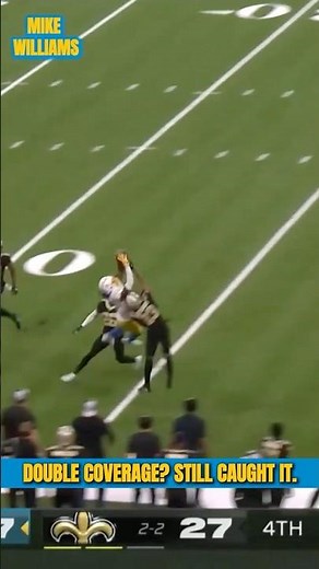 Mike Williams Went UP Over Two Defenders for this TD Catch!