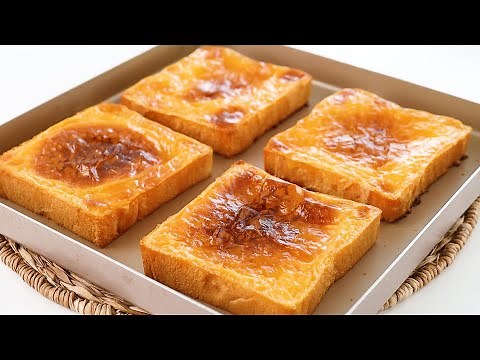 [Fast speed] Incredibly Easy! 10 minutes Milk Cheese Toast