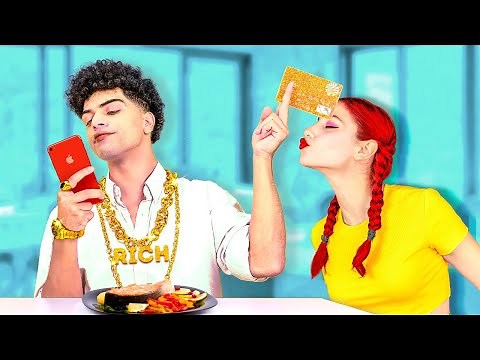 Broke Girl Has CRUSH on RICH Guy - Popular Guy VS Unpopular Girl Fell in LOVE | Funny by La La Life