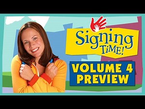 Signing Time Vol 4 Preview
