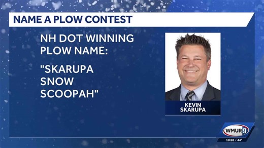 New Hampshire DOT announces winners of 'Name a Plow Contest'