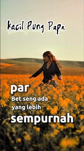 kacil pung papa #lagutimur #cover #music