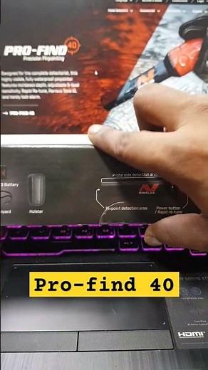 Profind 40 pin pointer #minelab #metaldetector #waterproof
