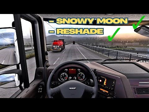 ETS 2 - Snowy Moon + ReShade and How to install it