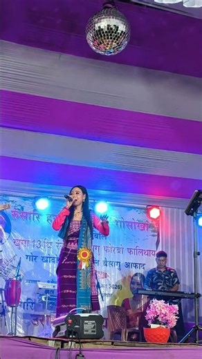 Bodo Stage Program Singing 😍😍 Usha Rani #bodo #stage #show #program #singing #shorts #ytshorts