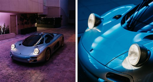 We went for a Night Drive in LA with the Isdera Commendatore 112i