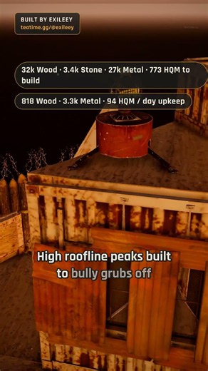 Stockade Mill – INSANE Turret Coverage Solo/Duo Base | Rust Base Design 2026