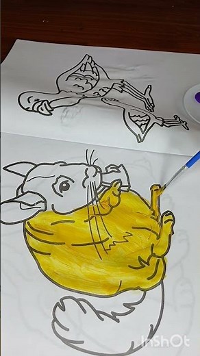 yellow mouse 🐀🐀 #drawing #cute #cartoon