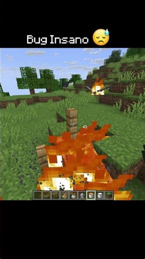 Bug insano #minecraft