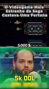 O Videogame Mais Estranho da Sega Custava Uma Fortuna