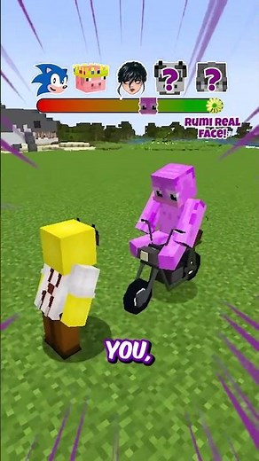 CHEWY TRIES TO REVEAL RUMI’S REAL FACE! ⛏️ #shorts