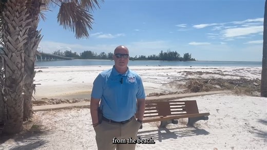 164K views · 1K reactions | Quick Island update from Chet Brown, Chief of Manatee County Beach Patrol, reminding everyone that our beaches remain closed at this time. | Manatee County, Florida Government | Facebook