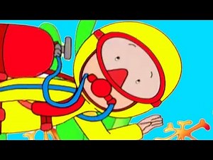 Caillou Swims in the Ocean - | Cartoon Movie | Funny Animated cartoon