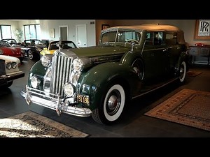 1939 Packard Twelve 1708 Convertible Sedan (407886) - Walkaround | Daniel Schmitt & Co.