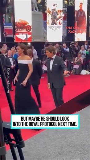 In an unexpected twist, Kate Middleton went full protector mode for Tom Cruise! Fans can’t stop talking about this royal-meets-Hollywood moment. See what happened that left everyone stunned! | The Celeb Talk Guy
