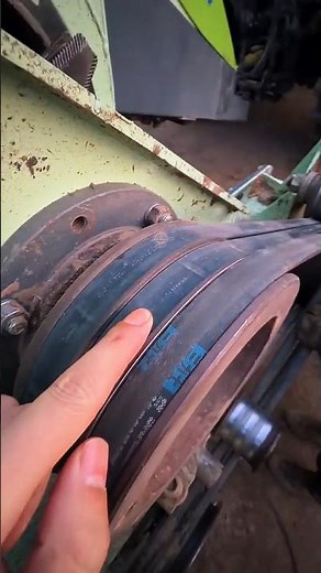 Installing a Heavy Machine Belt Step-by-Step | Mechanic Work