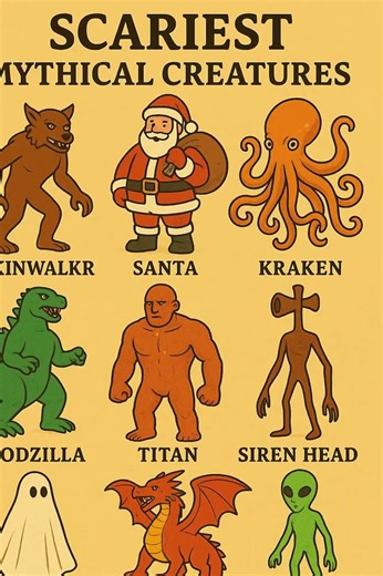 Scariest Mythical Creatures Part-60 #edit #creature #mythology #mythologicalcharacters #shorts